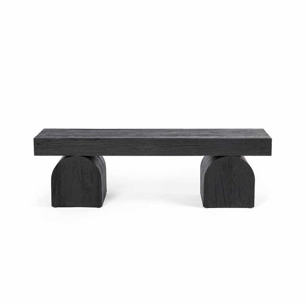 Four Hands Keane Bench - Reclaimed Black Elm