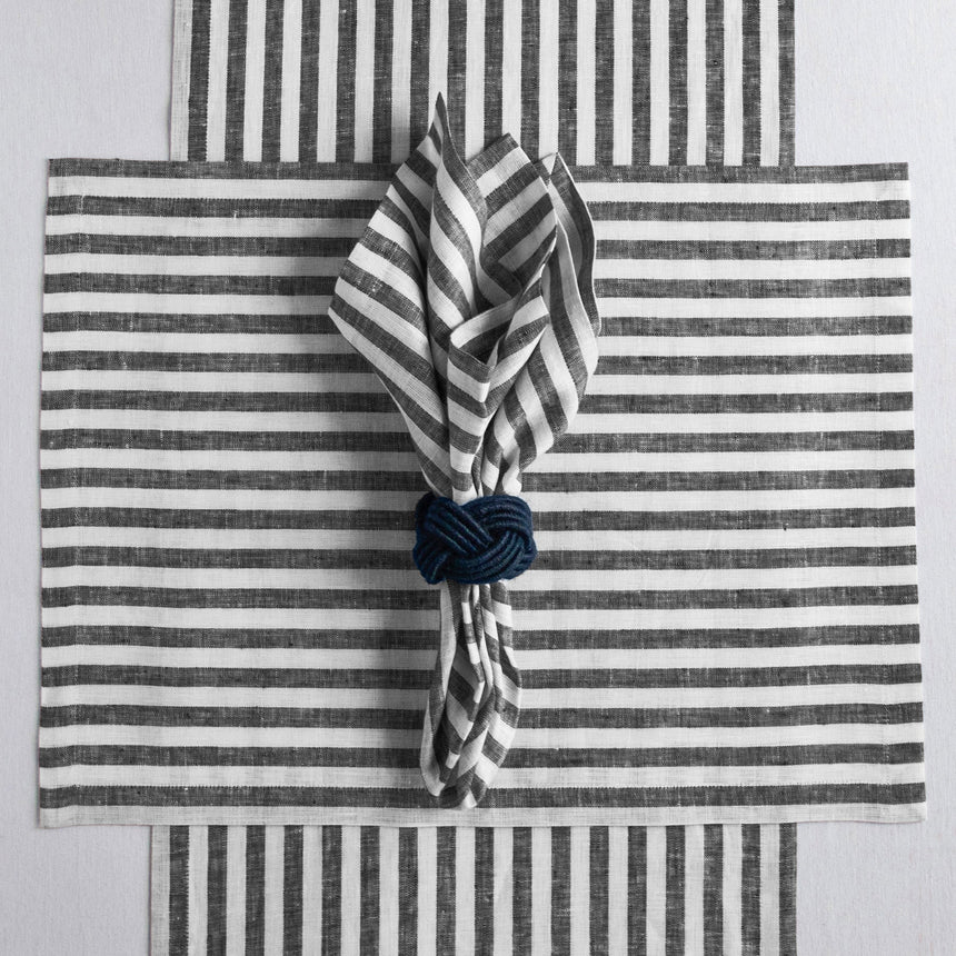 Amalfi Stripe Table Runner