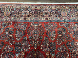 10x18 Karastan Sarouk Rug #785, Wool Large Palace Sized Vintage Karastan Carpet