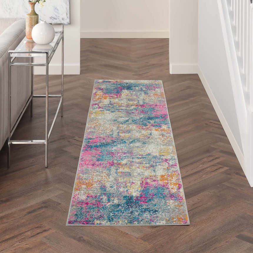 Nourison Passion Ivory Multicolor Modern Indoor Area Rug