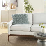 Mina Victory Shag Lush Yarn Celadon Indoor Throw Pillow - Clearance