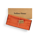 Cotton Linen Hemstitch Table Runner