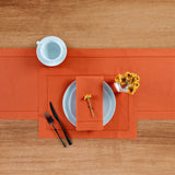 Cotton Linen Hemstitch Table Runner