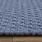 Feizy Tito Modern Solid - Blue Area Rug