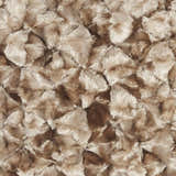 Mina Victory Sofia Velvet Shimmer Poms Beige Indoor Throw Pillow - Clearance