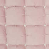 Mina Victory Sofia Quilted Swarovski Rose Indoor Throw Pillow - Clearance