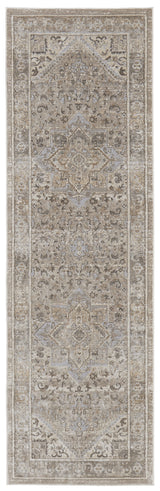 Feizy Celene Traditional Medallion - Tan/Brown/Ivory Area Rug
