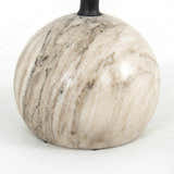 Four Hands Viola Accent Table - Antique White Marble