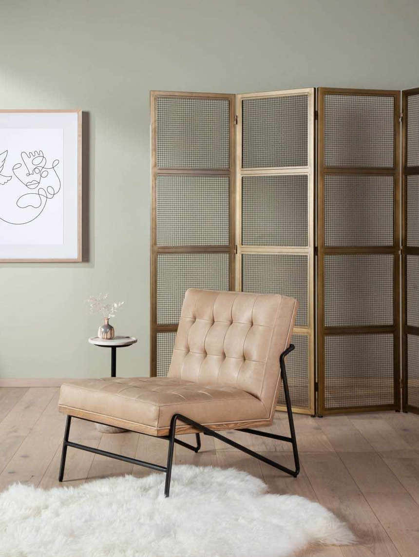 Four Hands Viola Accent Table - Antique White Marble