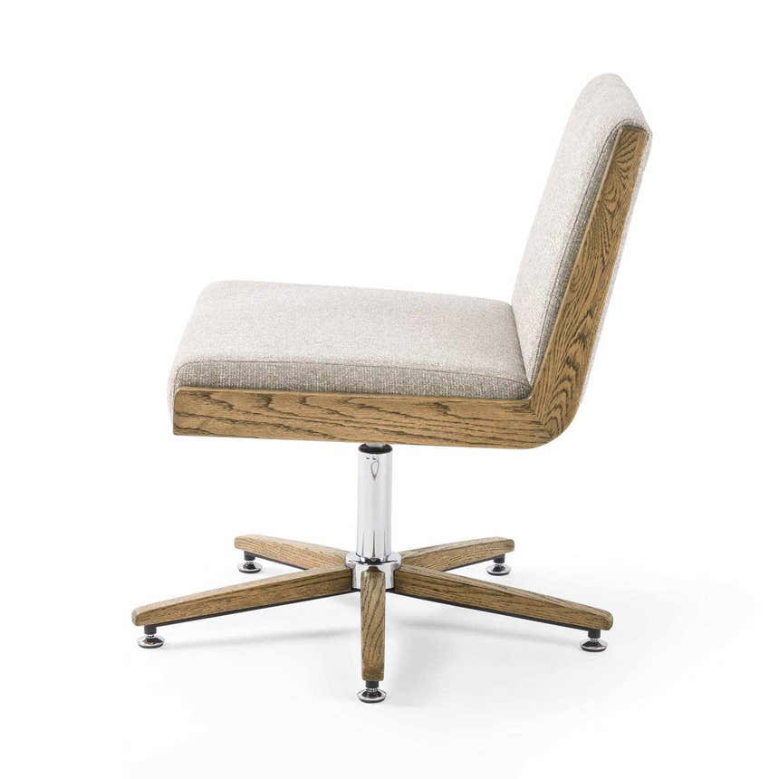 Four Hands Carla Desk Chair - Light Camel
