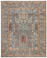 Feizy Carrington Traditional Oriental - Blue/Red/Gold Area Rug