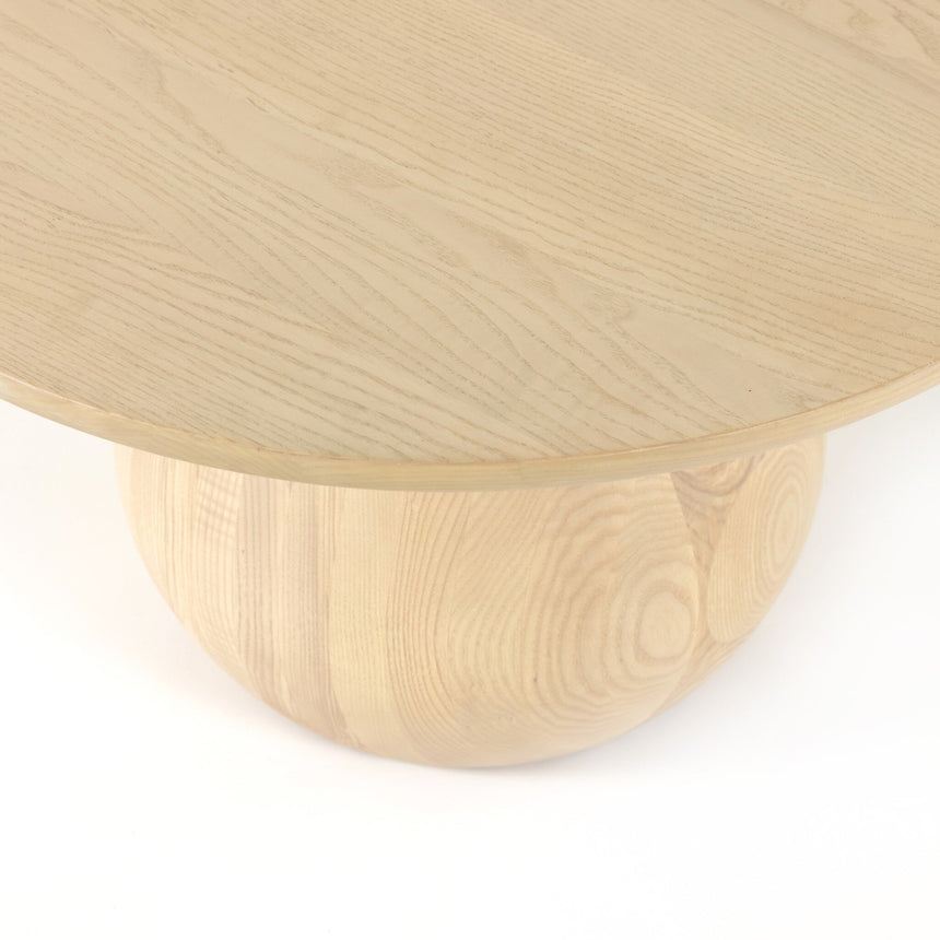 Four Hands Merla Wood Bunching Table - Light Natural Ash Veneer