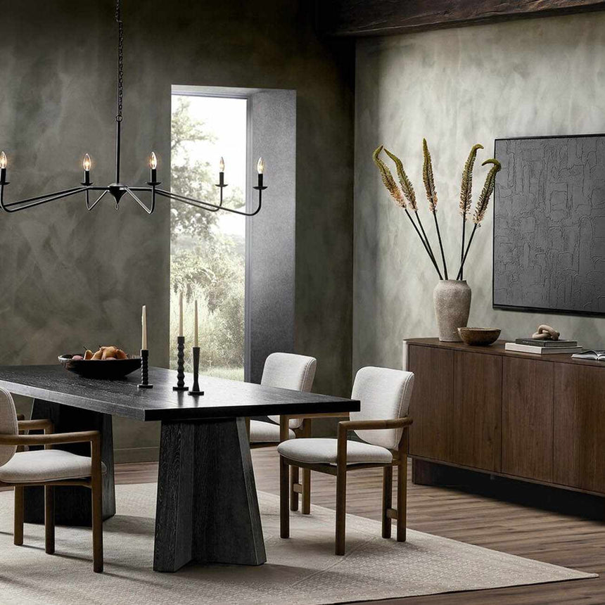 Four Hands Deluca Rug - Banded Cream