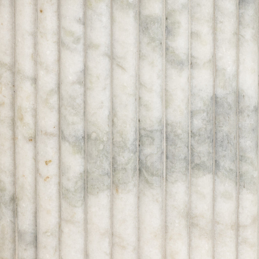 Four Hands Oranda Coffee Table - Polished White Marble w/ Sealant