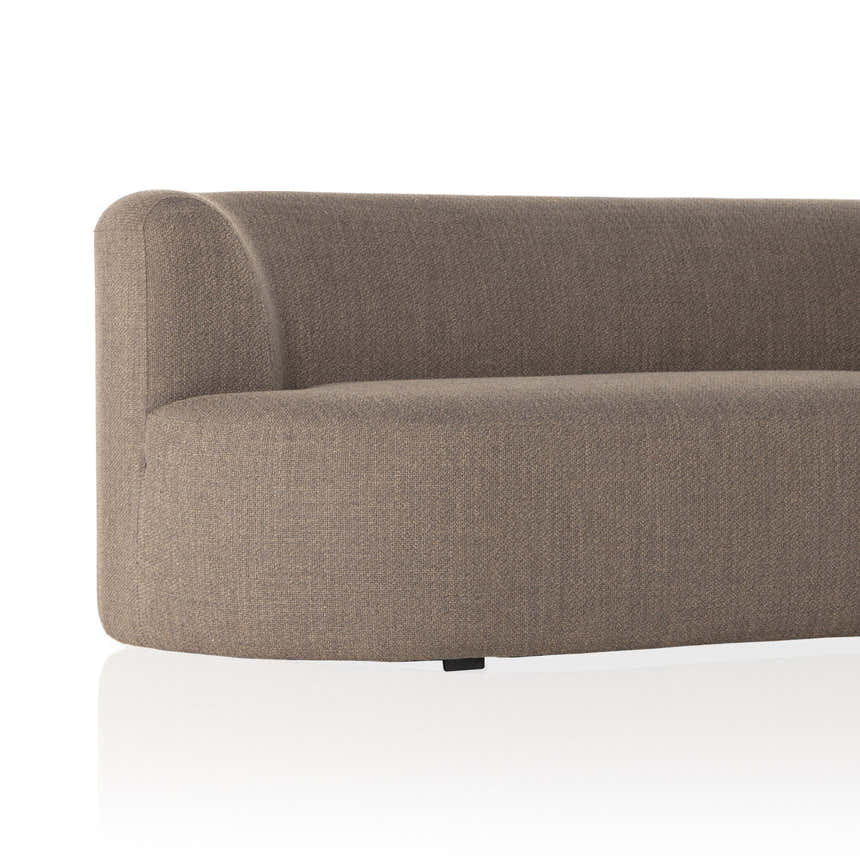 Four Hands Kipton 2-Piece Sectional - Gibson Mink