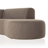 Four Hands Kipton 2-Piece Sectional - Gibson Mink