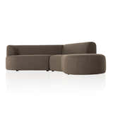 Four Hands Kipton 2-Piece Sectional - Gibson Mink