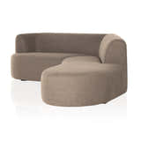 Four Hands Kipton 2-Piece Sectional - Gibson Mink