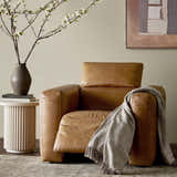 Four Hands Radley Power Recliner Accent Chair - Sonoma Butterscotch