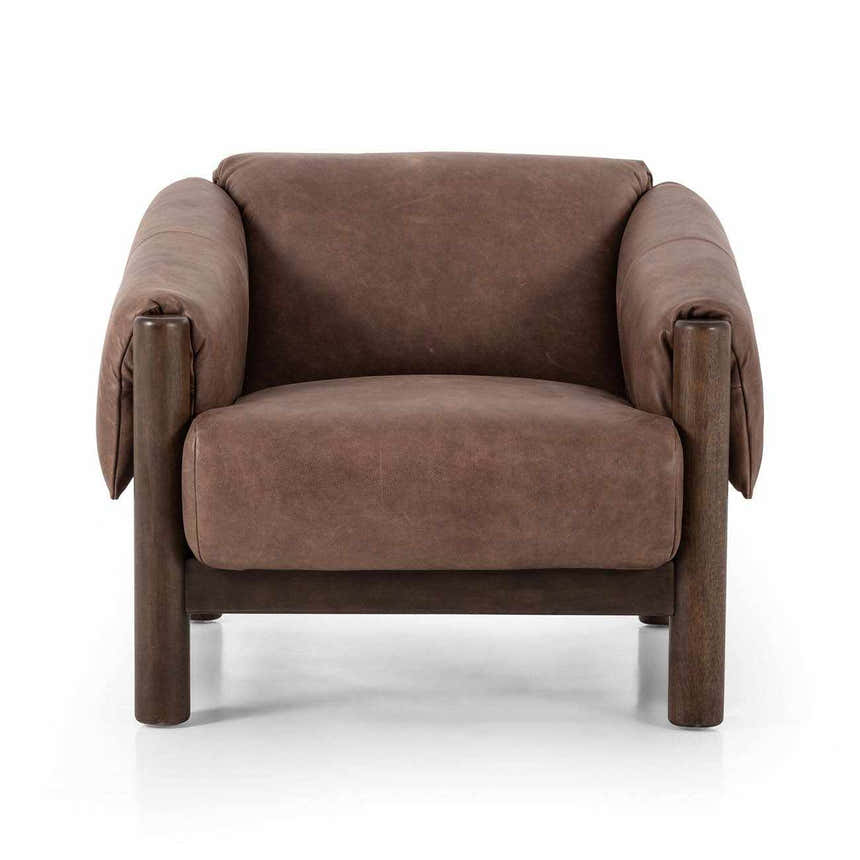 Four Hands Brown Kensington Accent Chair