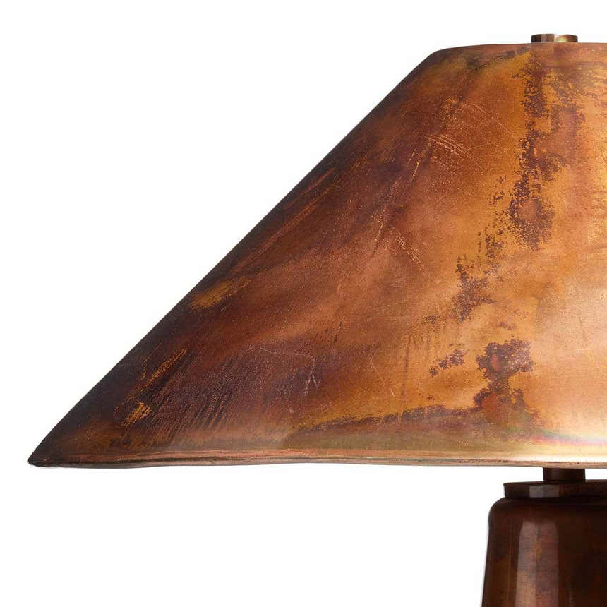 Four Hands Brown Asher Table Lamp