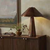 Four Hands Brown Asher Table Lamp