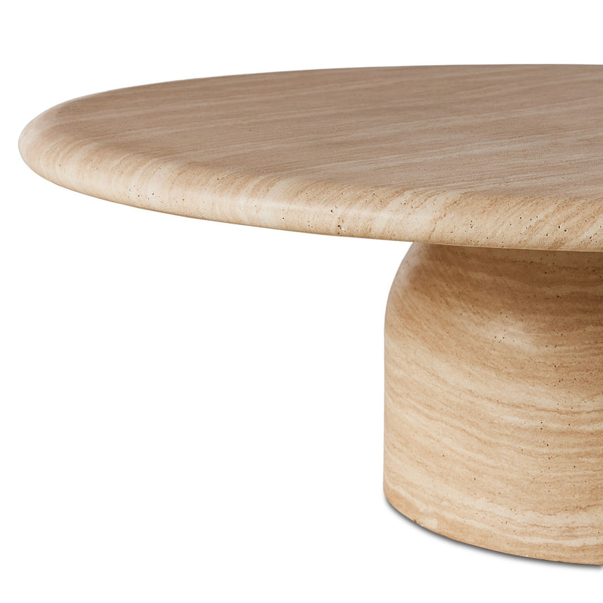 Four Hands Janice Coffee Table - Sand Striae