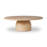 Four Hands Janice Coffee Table - Sand Striae