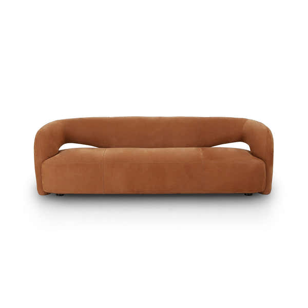 Four Hands Mazie Sofa - Nubuck Cognac