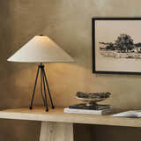 Four Hands White Asher Table Lamp