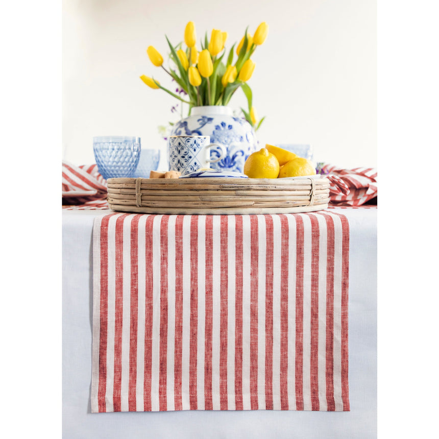 Amalfi Stripe Table Runner