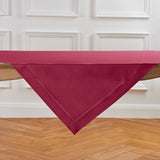 Classic Hemstitch Table Throw
