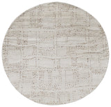 Feizy Truxel Modern Polka Dots - Tan/Brown Area Rug