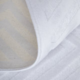 Feizy Saphir Mira Modern Geometric - White Area Rug - Clearance