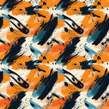 Kinetic Energy Abstract Mural