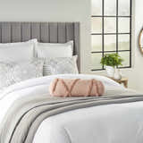 Mina Victory Lifestyle Distressed Diamond Blush Indoor Throw Pillow - Clearance