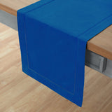 Cotton Linen Hemstitch Table Runner