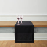 Cotton Linen Hemstitch Table Runner