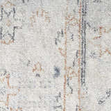 Close-up of the Nourison Astra Light Blue Vintage Rug showing texture and pattern details.