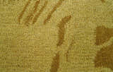 Hand Tufted 2x3 Animal Camel Wool Area Rug