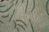 Hand Tufted Beige Animal Tiger 2x3 Wool Area Rug