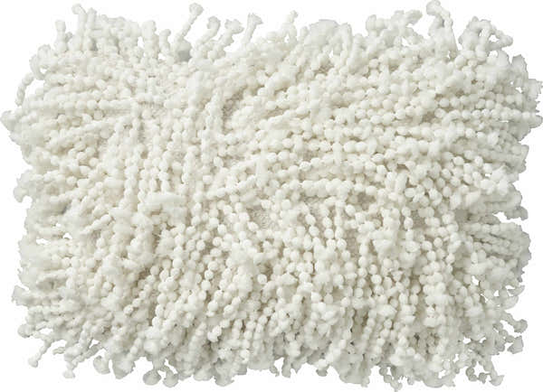 Mina Victory Shag Skinny Fugga White Indoor Throw Pillow - Clearance