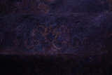 Blue and Purple Plum Overdyed Handmade Premium Custom Made Wool Area Rug