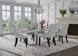 Feizy Belfort Transitional Medallion - Ivory/Blue Area Rug - Clearance