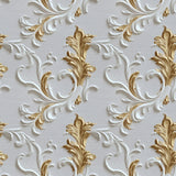 Regal Gilded Acanthus Wallpaper