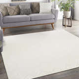 Nourison Versatile Ivory White Modern Area Rug