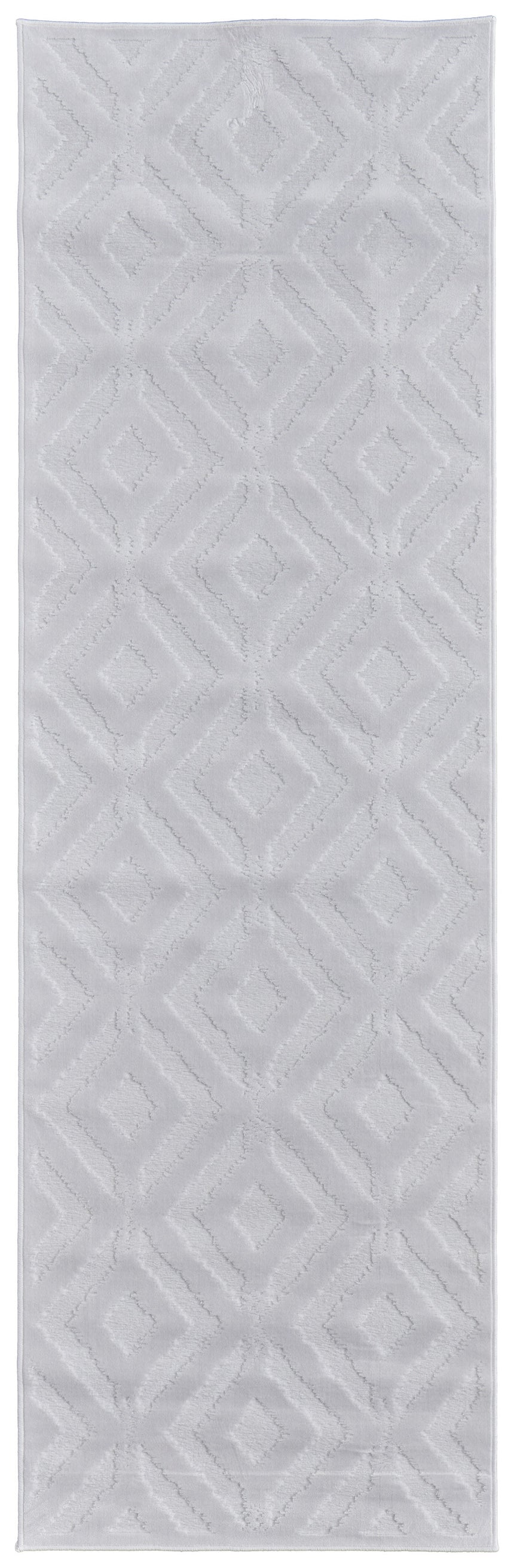 Feizy Saphir Mira Modern Solid - White Area Rug - Clearance