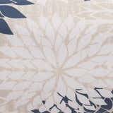 Mina Victory Aloha Indoor/Outdoor Ivory/Navy Throw Pillow