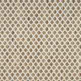 Close-up of the Nourison Courtyard Jute Ivory Modern Area Rug showing its chestnut and ivory woven texture.