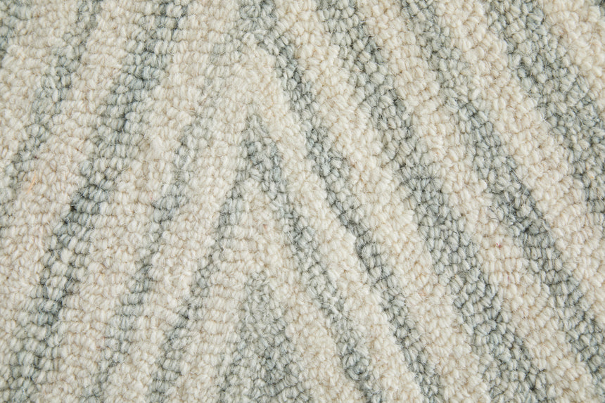 Feizy Wallace Modern Abstract - Gray/Ivory Area Rug